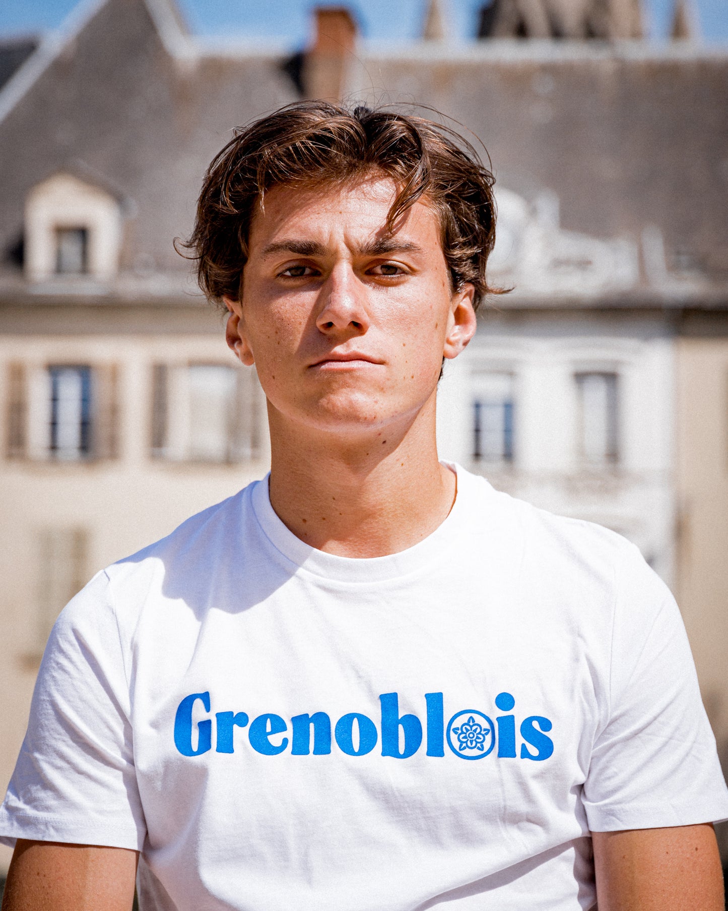 T-SHIRT GRENOBLOIS BLANC