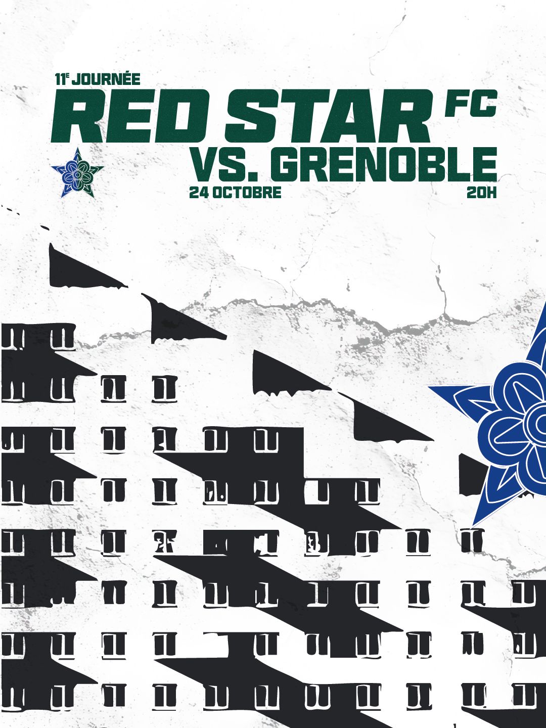 ÉCHARPE GF38 - RED STAR