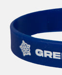 BRACELET SILICONE BLEU GF38