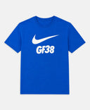 T-SHIRT NIKE GF38 BLEU ROI